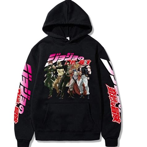 Jojos Bizarre Adventure Men Unisex Hoodie Jjba Store