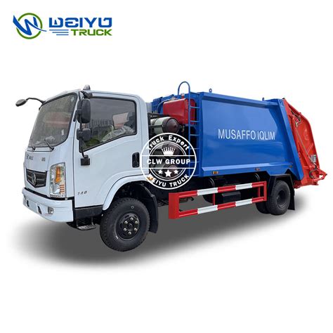 Chnegli Brand Cng Engine Compactor Garbage Truck Cbm Waste Removel