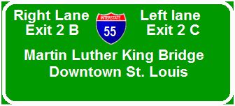 I-55 EXITS