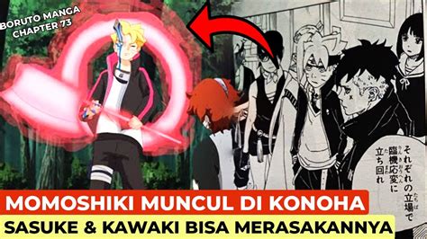 Momoshiki Akhirnya Muncul Di Konoha Kawaki Langsung Melihatnya