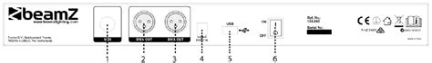 BeamZ DMX384 DMX Lighting Controller Instruction Manual