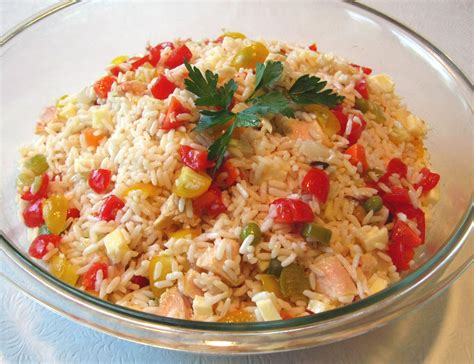 Typical Italian Rice Salad Great Appetizer Or Main Dish Cold Dish