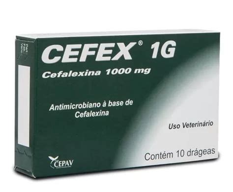 Antimicrobiano Cepav Cefex G Parcelamento Sem Juros