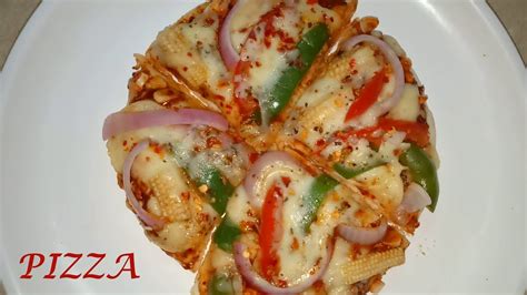 Pizza Pizza Recipe On Pan Tawa Pizza Without Oven Pizza Without Oven Youtube