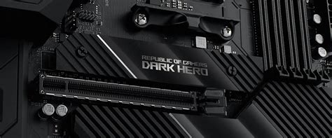 Asus Dark Hero X570 New Fanless Design Hardwired