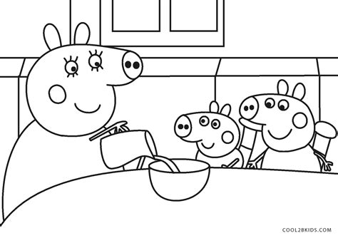 Coloriages Peppa Pig Coloriages Gratuits à Imprimer