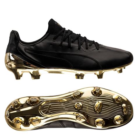 Puma King Platinum Fg Ag Premium Svart Guld Unisportstore Se