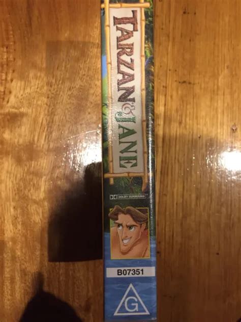 VHS WALT DISNEY Classics TARZAN JANE Video Cassette Tape PAL 35 00