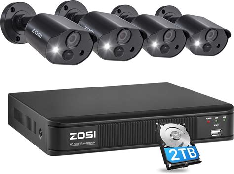 Amazon Zosi C Home Outdoor Security Camera System With Audio