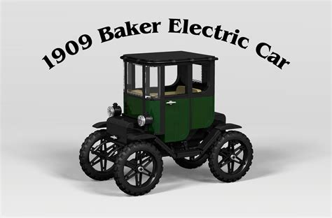 1909 Baker Electric Car : r/legoideas