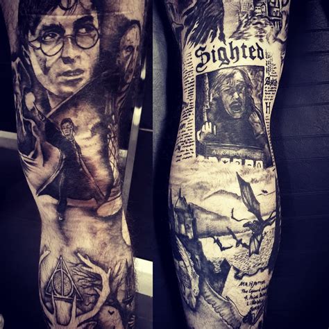 Harry Potter Tattoo Sleeve Ideas