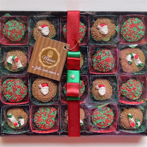 Natal Caixa Brigadeiros Gourmet Maison Du Brigadeiro Elo