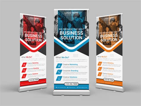 Roll Up Banner Design By Rakib Ali On Dribbble