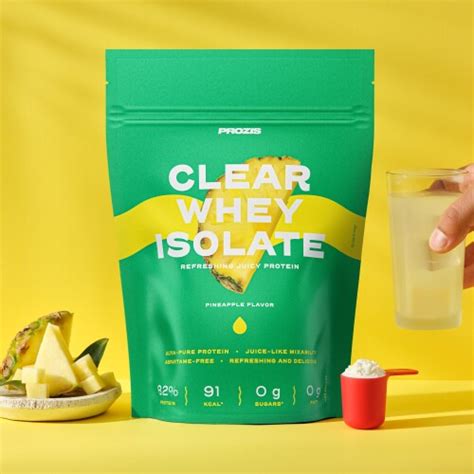 Clear Whey Isolate Ananás 500 g Alimentação Diet Prozis