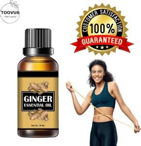 TOOVUS Belly Drainage Ginger Oil Tummy Drainage Slim Oil Tummy Fat