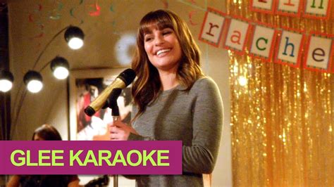 Time After Time Glee Karaoke Version Sing With Rachel YouTube