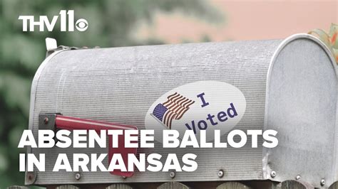 How To Fill Out An Absentee Ballot In Arkansas Youtube