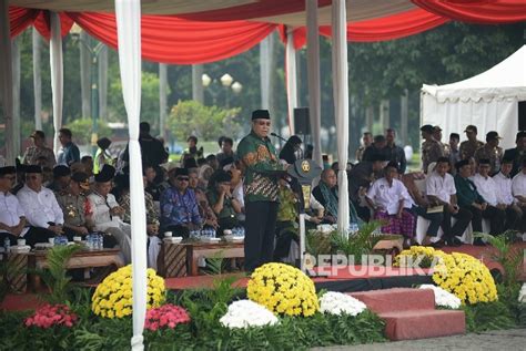 Apel Hari Santri Nasional Di Monumen Nasional Bagian Kedua