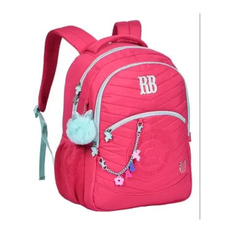 Mochila Escolar Clio Rebecca Bonbon Rosa Uatt