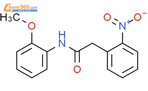 332116 46 8 2 2 nitrophenyl N 2 methoxyphenyl acetamideCAS号 332116