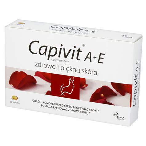 Capivit A E forte system 30 kapsułek 11916447549 Allegro pl