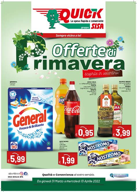 Calaméo Volantino offerte QUICK Balestrate affiliato SISA