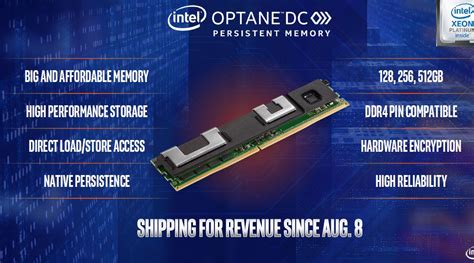 Intel Bakes Optane Dimm Support Into Cascade Lake Ap Blocks And Files