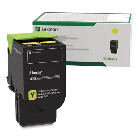Lexmark 78C1X Original Extra-High-Yield Color Laser Toner — Yellow, Standard Yield (1PK) (78C1-YL-STD-1PK)