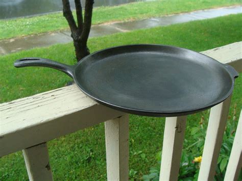 Wagner Ware Cast Iron Inch Skillet Griddle With Etsy