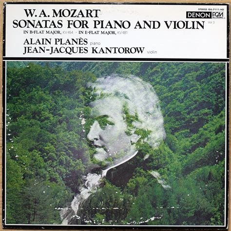 Mozart Sonates Pour Piano Et Violon N 32 33 KV 454 KV 481