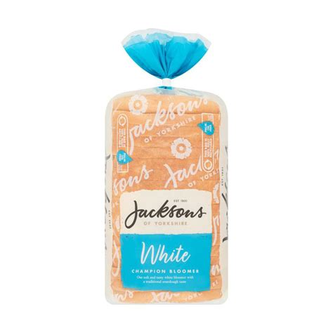 Jacksons White Sliced Bread 800 G