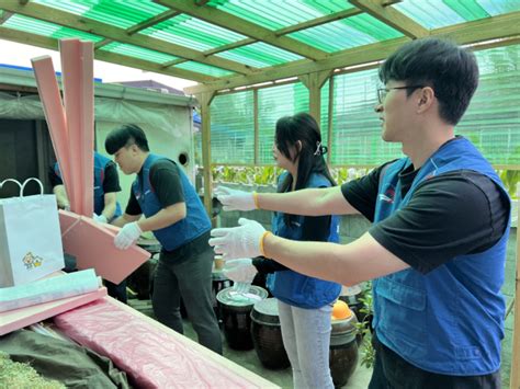 한국도로공사 강원본부 취약계층 거주 환경 개선 ‘푸른하우스 조성 봉사