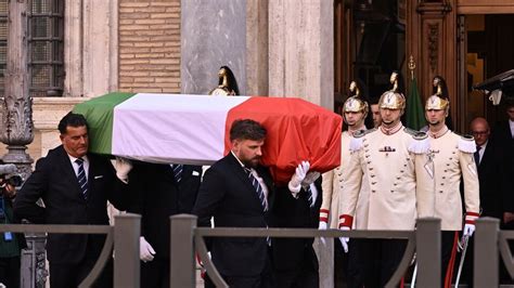 Il Rito Laico Per L Omaggio A Giorgio Napolitano Fotogallery