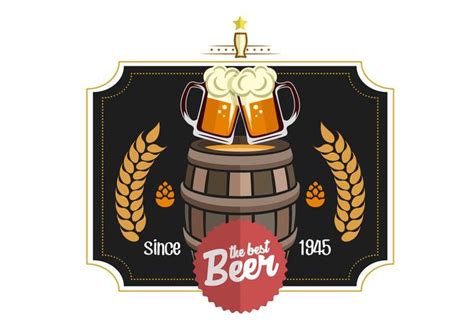 Beer Label Vector 145973 Vector Art at Vecteezy