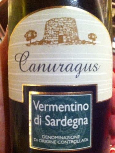 Canuragus Vermentino Di Sardegna Vivino Canada