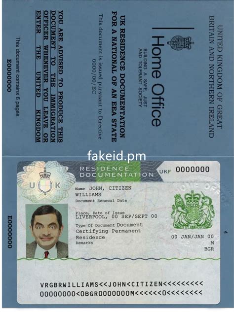 Fake Scannable Korea Residence Permit Buy Fake Id Best Scannable