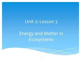 Ppt Energy And Matter In Ecosystems Powerpoint Presentation Free