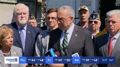 Chuck Schumer On Twitter I M Standing With NY Veterans Suffering From