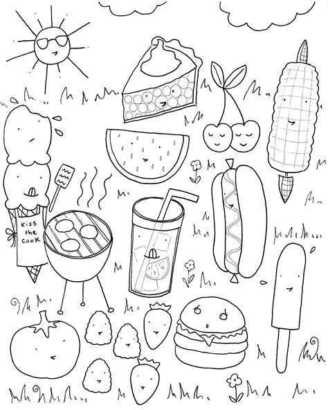 Summer Coloring Pages For Kids Print Them All For Free