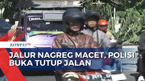 Urai Kemacetan Polisi Berlakukan Rekayasa Lalu Lintas Di Jalur Nagreg