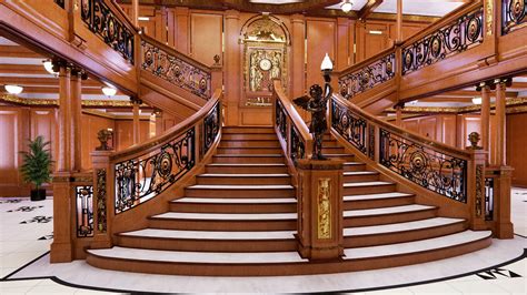 Rms Titanic Royal Mail Ship Grand Staircase Walkthrough Youtube