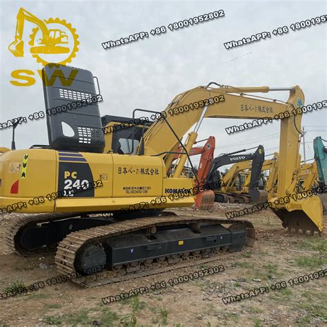 Used Original Japan Komatsu Pc240lc 8 Pc240 Excavator24 Ton Medium Hydraulic Crawler Backhoe