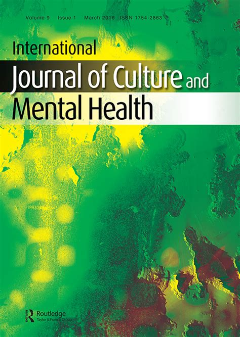 Language Culture And Mental Health A Study Exploring The Role Of The