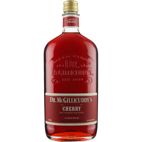 Dr Mcgillicuddys Cherry Schnapps Liqueur 750 Ml Bottle