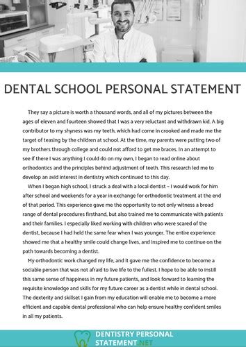 Dentistry Personal Statement Samples Flickr