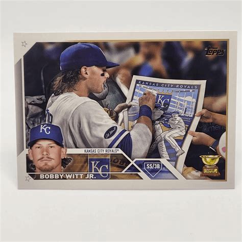 Topps Series Bobby Witt Jr Ssp Kansas City Royals