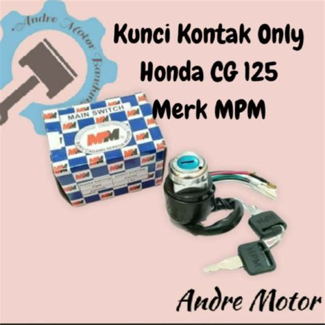 Jual Kunci Kontak Only Honda CG 125 CG125 Merk MPM Kualitas Original