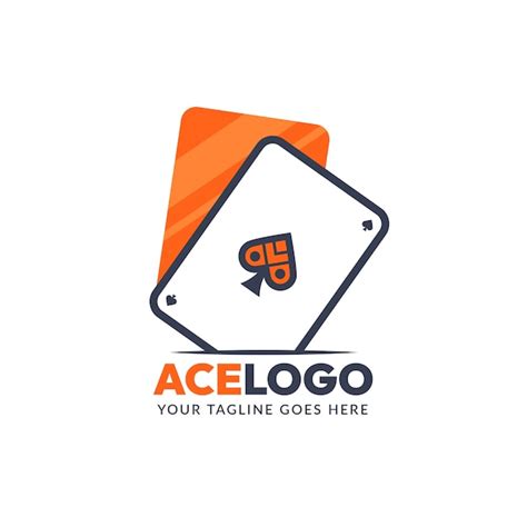 Premium Vector Flat Design Ace Logo Template