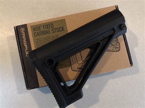 Yahoo オークション Magpul MOE fixed carbine stock 実物 ストック