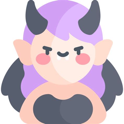 Succubus Kawaii Flat Icon Freepik